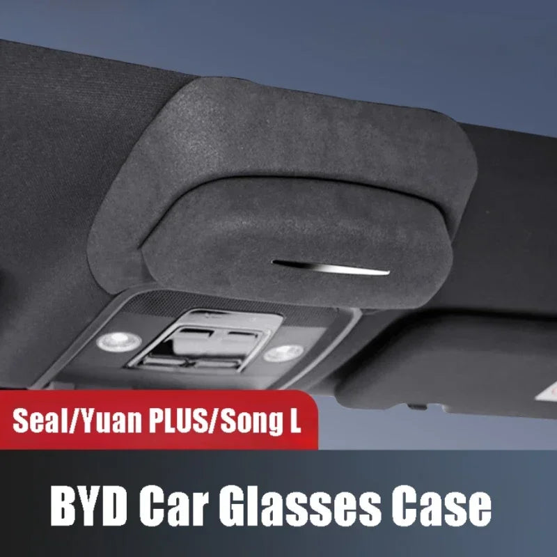 Easily Installable Car Glasses Holder for BYD Seal atto 3 Yuan PLUS Song L  2024 -high volume Sunglasses Case Car Glasses Holder