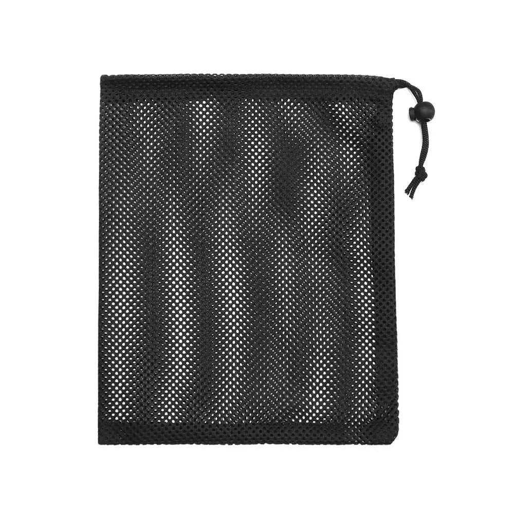 Multi Purpose Home Travel Outdoor Activity Pouch Laundry Bag Durable Nylon Mesh Drawstring Storage Pouch Bag