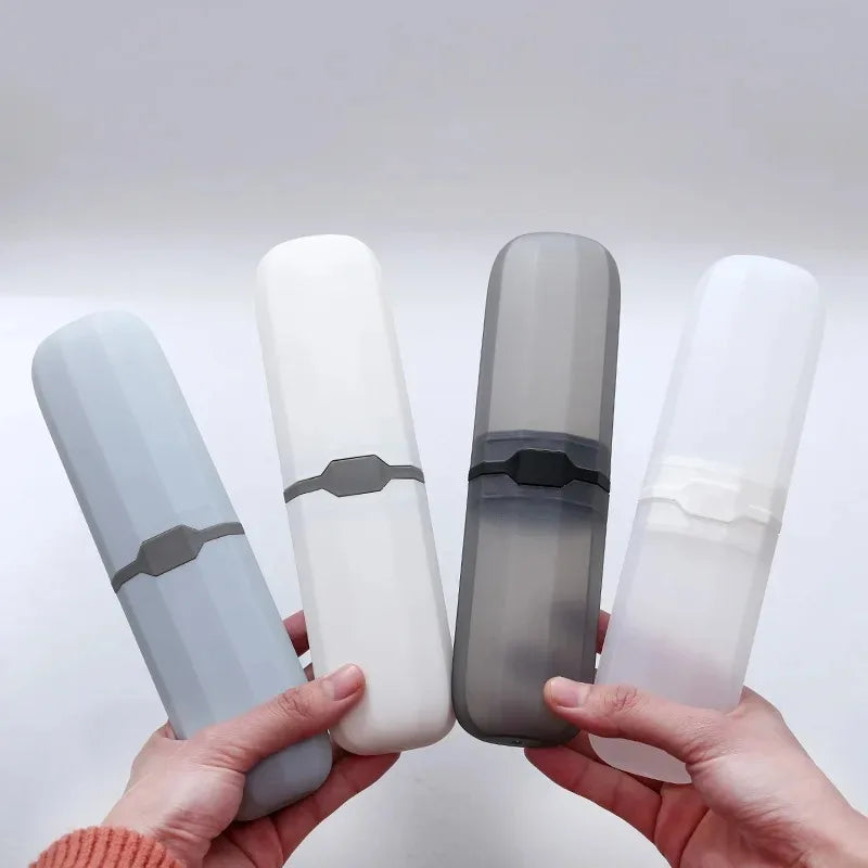 1PC Portable Toothbrush Holder Case Daily Outdoor Travel Hiking Camping Storage Box Bathroom Accessories