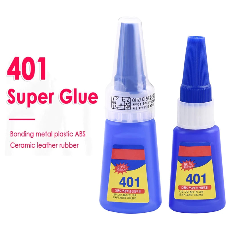 401 Glue Instant Fast Adhesive 22g/36g Stronger Super Glue Multi-Purpose Fix HOT Super Strong Liquid Colorless Adhesive Glue