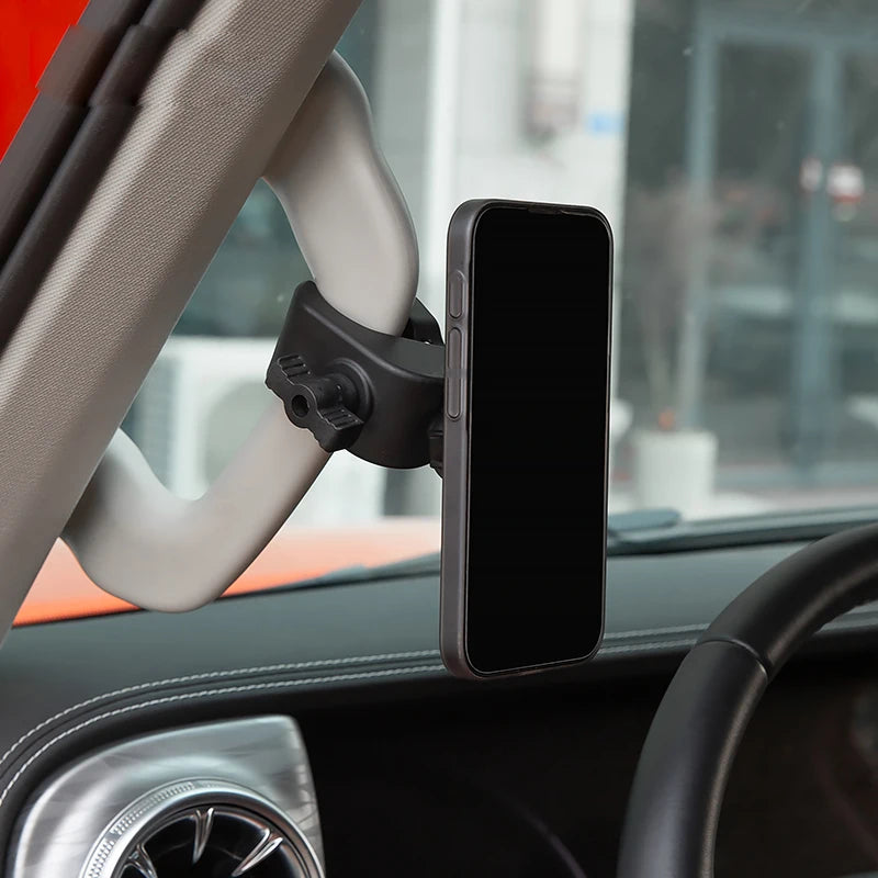 For Nissan Patrol Car Phone Holder Magnetic Gravity Cup Holder A-pillar Rotatable Navigation Mount Car Interior Accessories