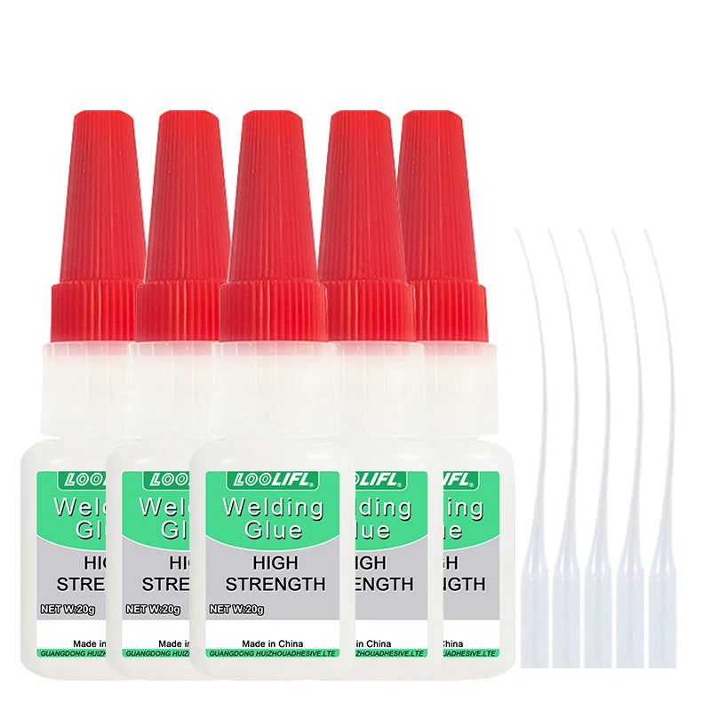 Super instant glue, strong transparent glue, used for plastic, metal, wood, pottery, leather, glass, rubber