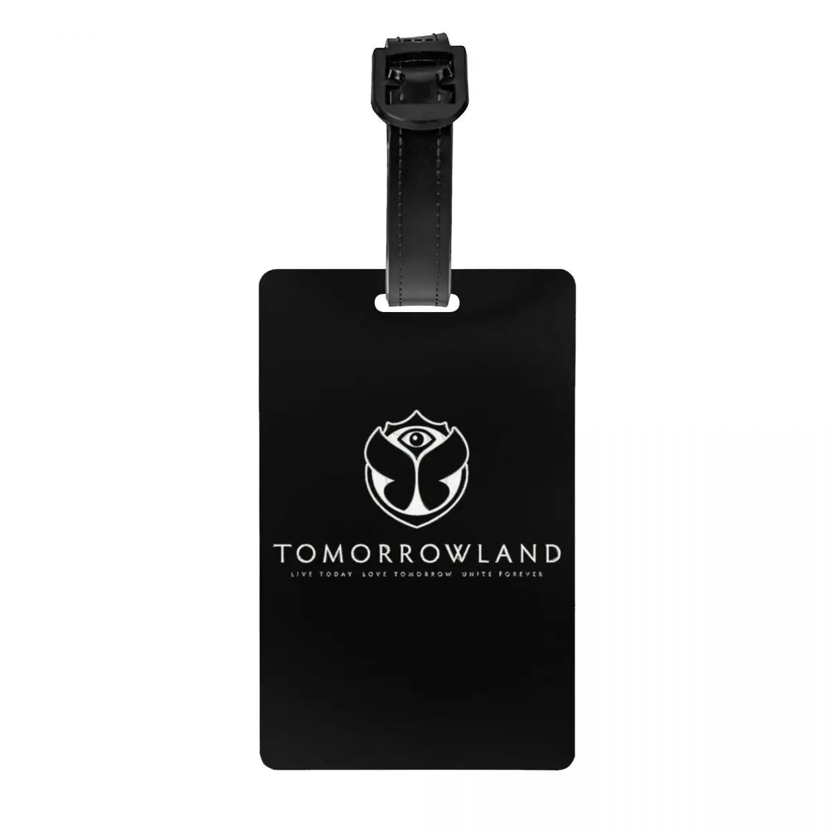 Custom Tomorrowland Luggage Tag Privacy Protection Belgian Electronic Dance Music Festival Baggage Tags Bag Labels Suitcase