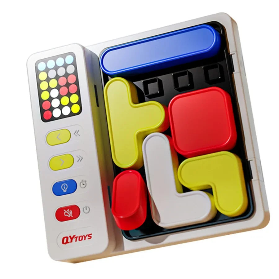 Qiyi Smart Puzzle Introductory Version Electronic Toys Logic Brains Teaser Huarong Road Board Game Early Educational Enlighten