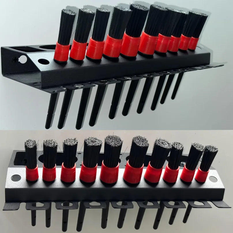 Spray Bottle Storage Rack Wall Mount Auto Detailing Bottle Holder Cleaning Tools Hanger Car Beauty Shop Accessory Wash