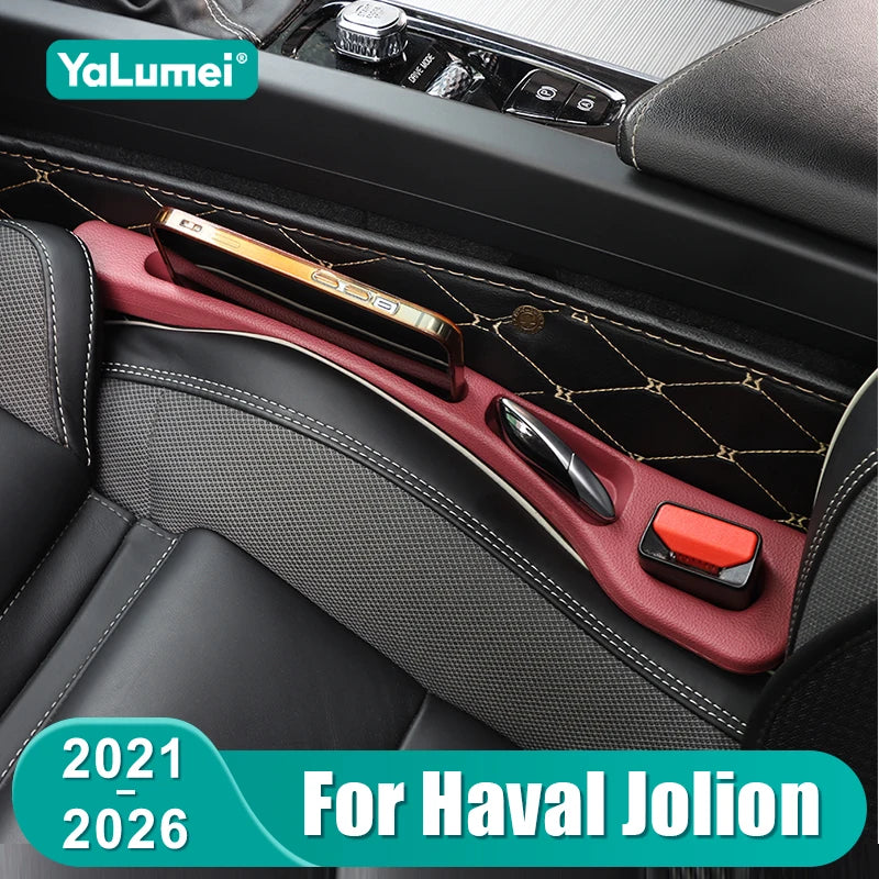 For Haval Jolion 2021 2022 2023 2024 2025 2026 2PCS Universal Car Seat Leak Proof Strips Gap Side Seam Storage Accessories