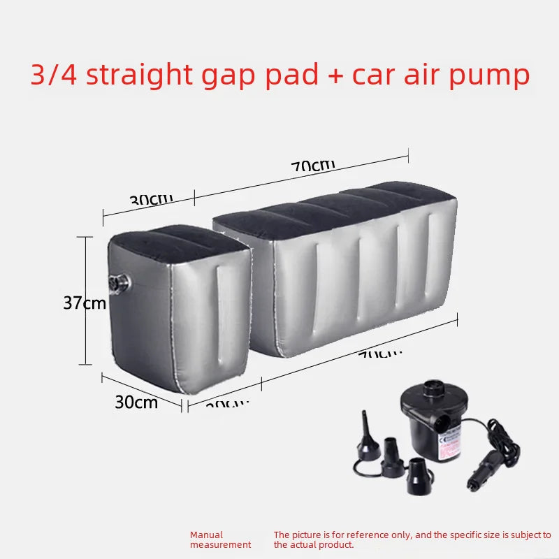 Inflatable Car Bed For Travel Suitable For Sedans Suvs Business Vehicles Rear Seat Sleeping Pad Footrest Filling Pad