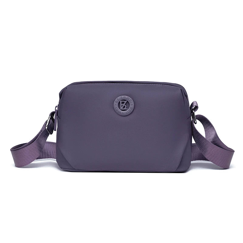Crossbody Bag for Women Waterproof Nylon Multi Pocket Adjustable Strap Casual Daily Commute Travel Lightweight Outdoor Daily Use