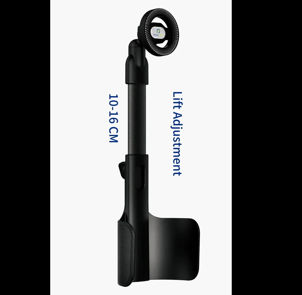 2026 New Height-adjustable Car Cup Mount Holder 360° Rotation Extra-strong Magnetic Car Phone Holder For Iphone17/16 Samsung S26