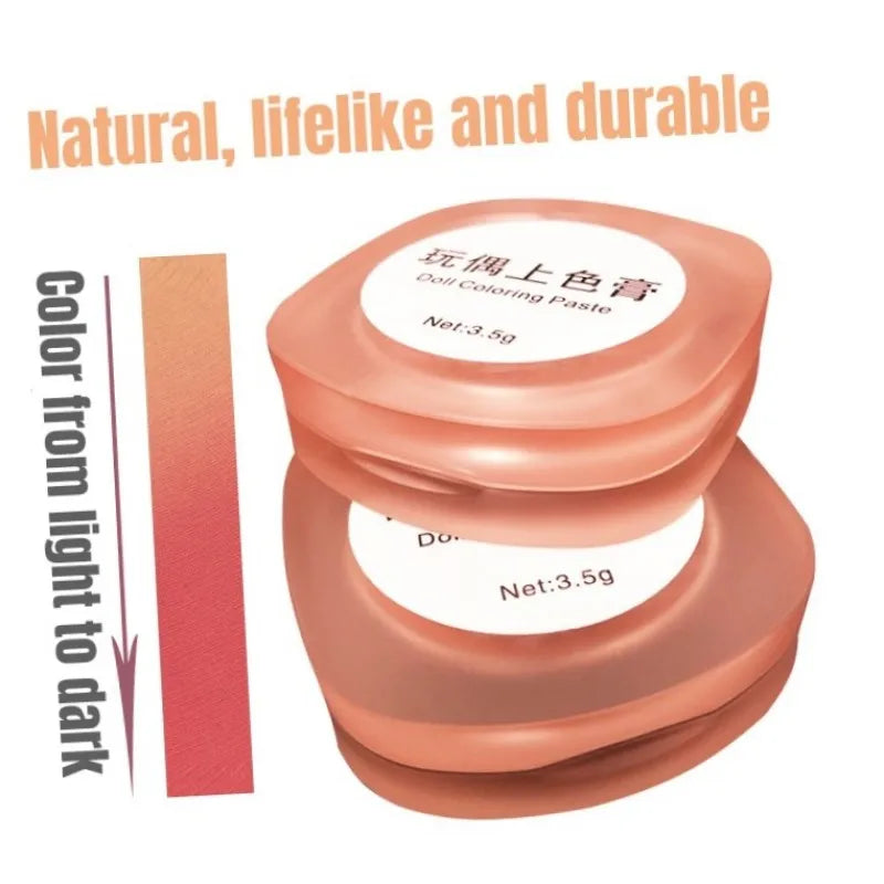 TPE Silicone Doll Coloring Cream Silicone Doll Makeup Beauty Model Areola Private Body Coloring Is Real and Natural