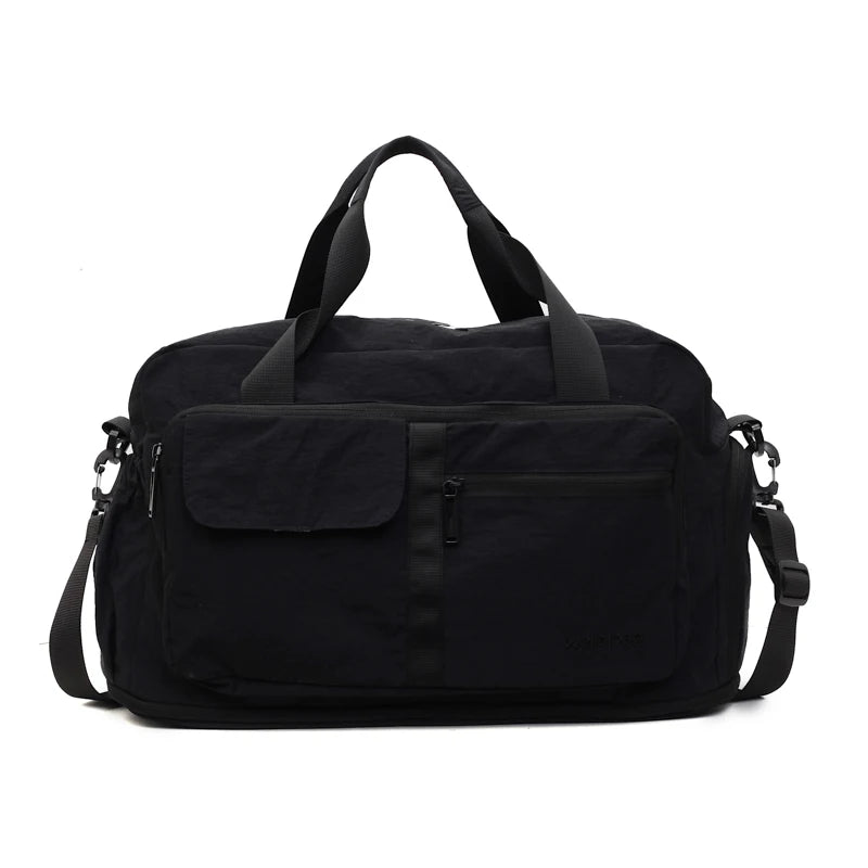 Oxford Zipper Fashion Travel Duffels Large Capacity Simple Women's Bags 2025 Hot Sale Sewing Thread Portable Travel Bags