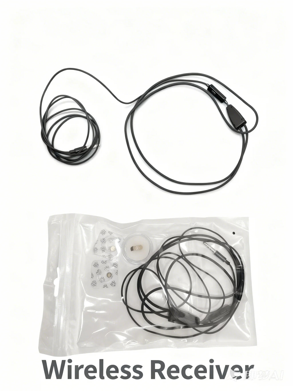 Mini  Wireless Coil Earpiece Receiver - Wireless Earpiece Neck-worn Coil