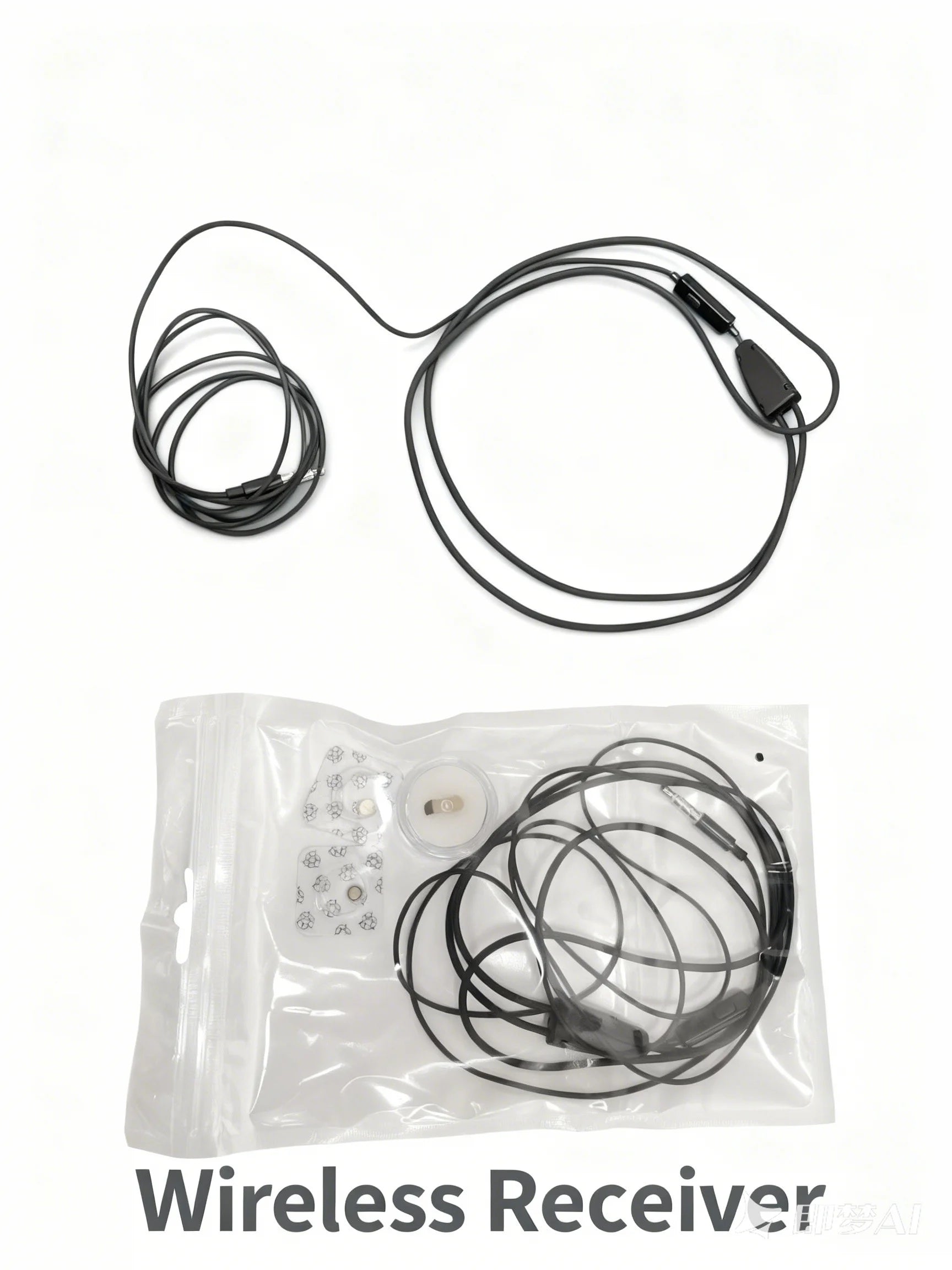 Mini  Wireless Coil Earpiece Receiver - Wireless Earpiece Neck-worn Coil