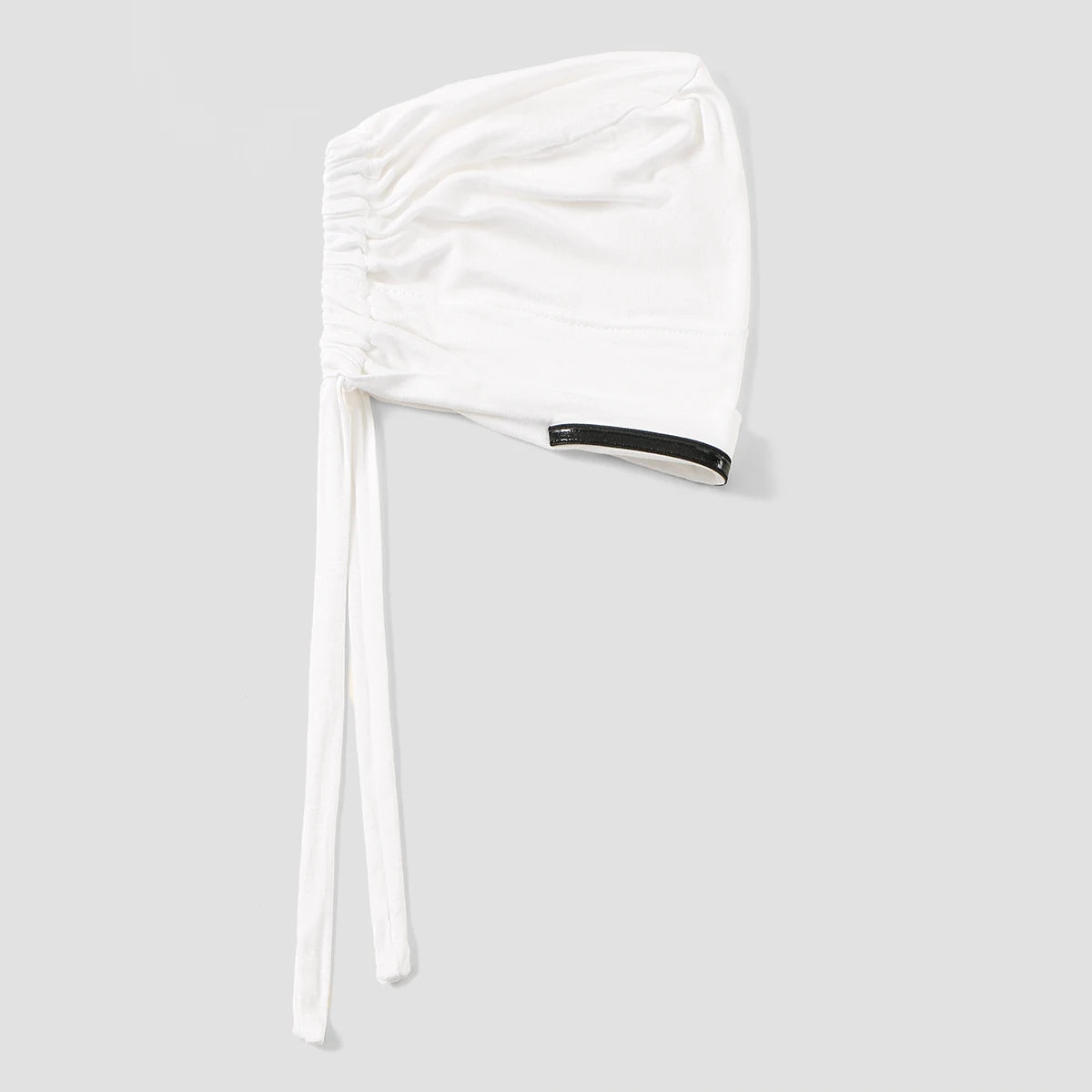Ramadan Women Cotton Modal Anti-slip Hijab Undercap Solid Turban tube Elastic Tie Back Muslim Hair Bonnet Jersey Hijab Bandana