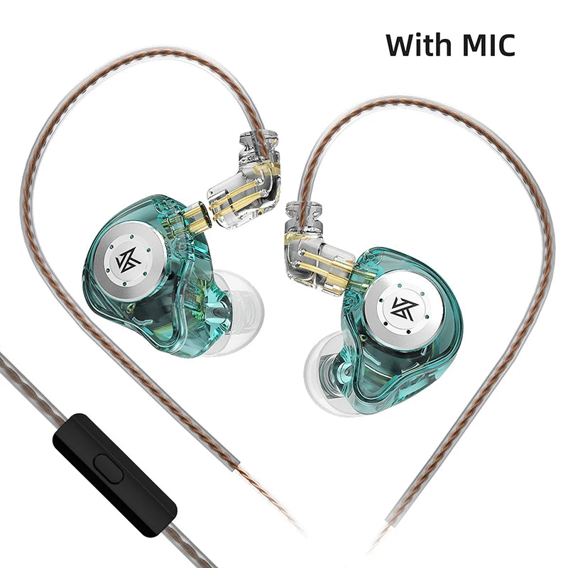 KZ EDX Pro in Ear Monitor Wired & Wireless Iem Earphone Musician Audiophile Hifi Auriculare Detachable 2 Pin Bluetooth Headphone