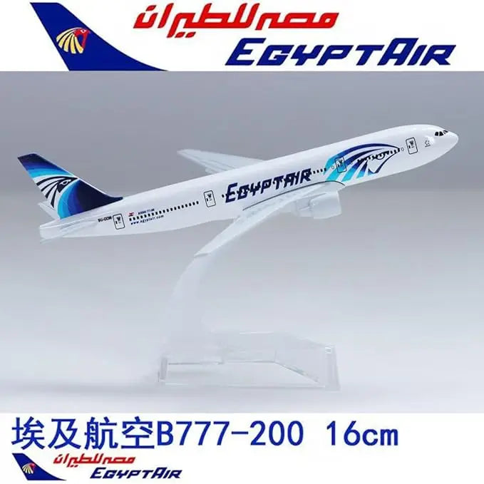 16CM 1/400 Diecast Alloy B777  Airplane Model Toy Plane Collected Gift Series Static aircraft model for Collectible Display