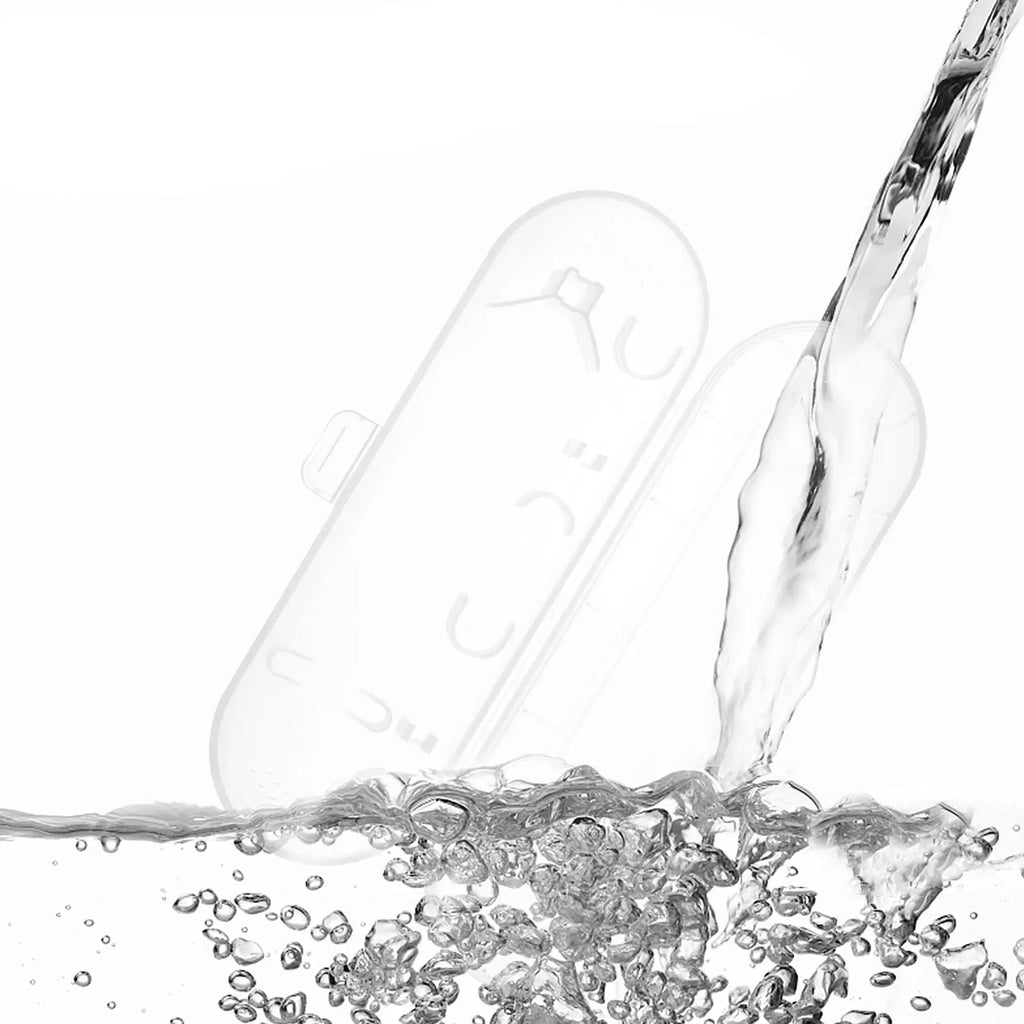 Portable Electric Toothbrush Travel Case Transparent Plastic Holder Cover for Toothbrush Heads Storage Lightweight Compact