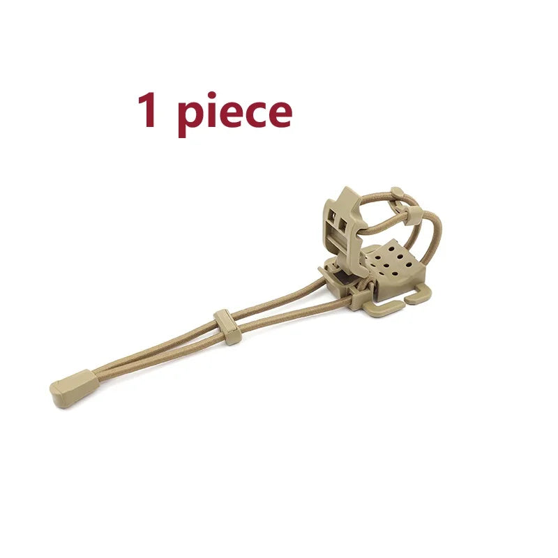 Tactical Flashlight Clip Molle Hiking Accessories Multifunction Hanging Buckle Shovel Clamp Axe Clamp Bracket Military Backpack