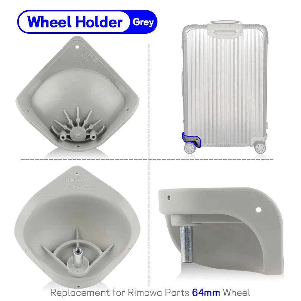 Suitcase Base Replacement for Rimowa Wheels Fixed Bace Repair Luggage Accessories Wheel Arch Travel Organizer
