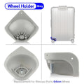 Suitcase Base Replacement for Rimowa Wheels Fixed Bace Repair Luggage Accessories Wheel Arch Travel Organizer