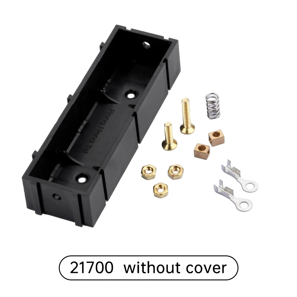 21700 18650 Battery Holder Storage Solder-free Lithium Battery Storage Box Power Bank Case DIY Splicable Battery Slot