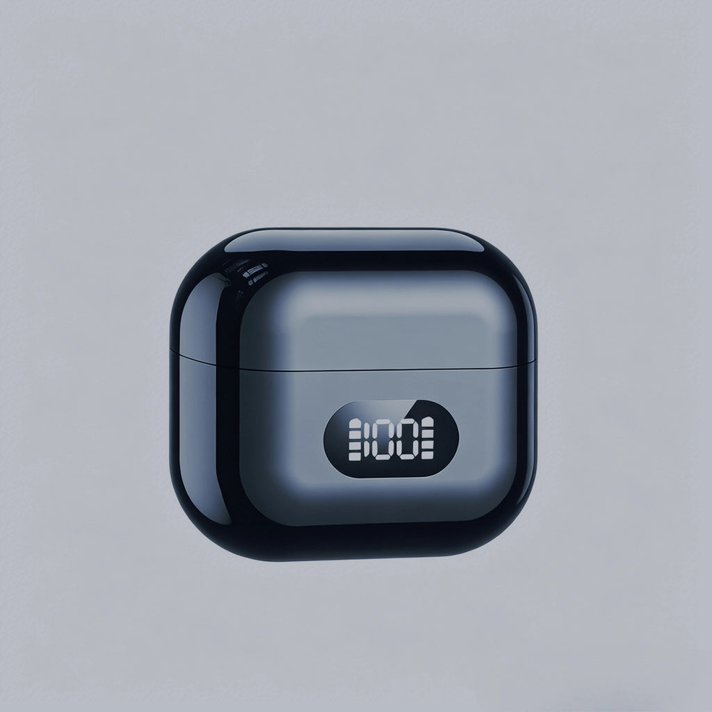 Wireless Bluetooth Earbuds Open Ear Headphones Stereo Sound Clip on Earbuds With 30H Playback Clear Calls Touch Control