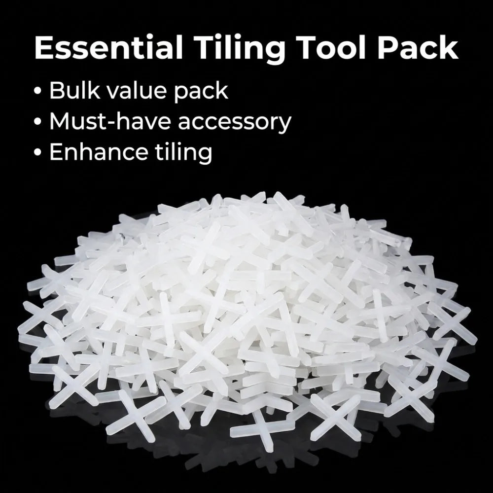 100pcs Tile Spacer 3mm/5mm Plastic Cross Ceramic Tile Leveling System Clips Spacer Ceramic Floor Construction Tools