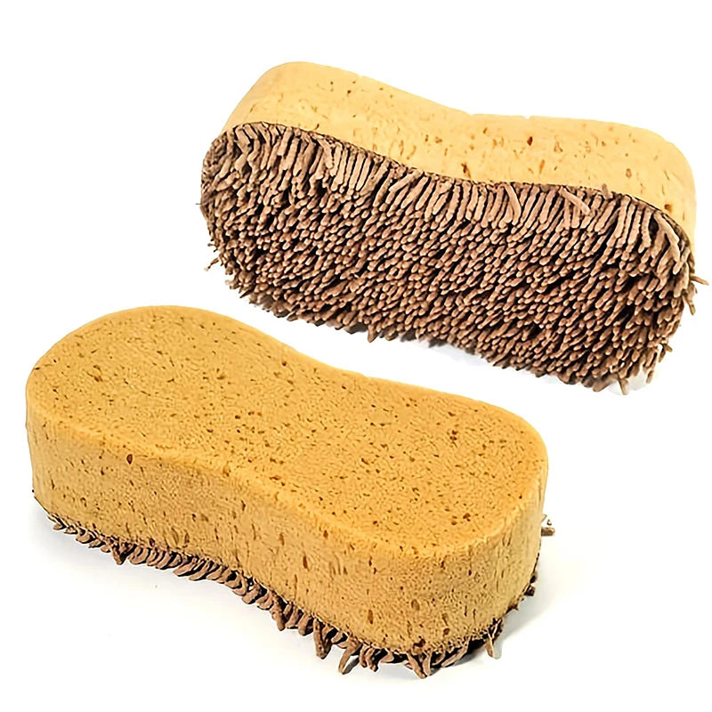 Extra Large Eight-Shaped Chenille Car Wash Sponge Anti-Scratch Super Absorbent Home & Auto Cleaning Tool