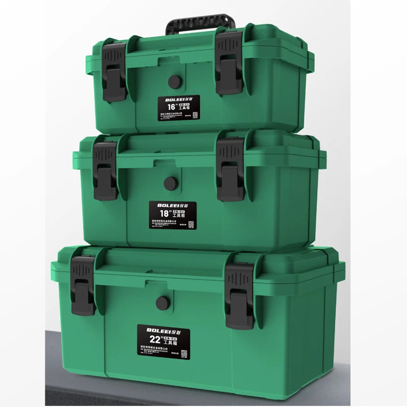 BAOLIAN Portable Plastic Tool Box Waterproof Professional MF Electrician Storage Protective Shockproof Suitcase Tool Box
