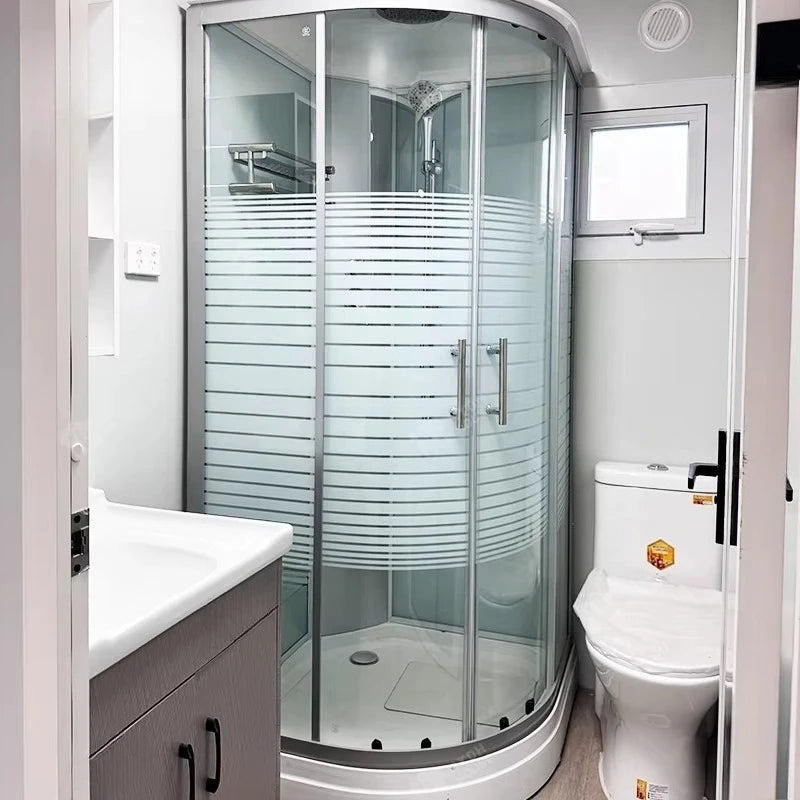 Expandable Container House EPS Sandwich Panel Breathable Contemporary Design 20ft Multi-Functional Living Room Container Home