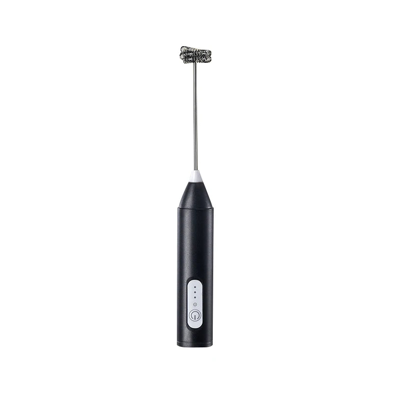 MINI Coffee Frother USB Rechargeable 3 Speeds Foam Maker Coffee Milk Mixer Electric Handle Blender Egg Beater Hot Cooking Tools