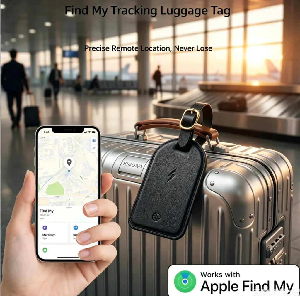 Hot Wireless Charging Smart Suitcase Anti-lost Tracker Luggage Bag Anti-lost Tracker For Apple Find My Luggage Tag Locator