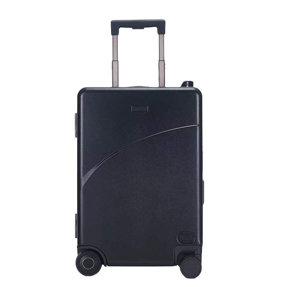 2025Smart Carry On Valise Remote Control Riding Luggage Trolley Travel Luggage Automatic Follow Traveler Suitcase