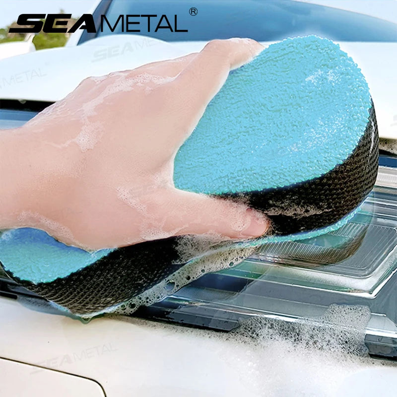 SEAMETAL High-Density Car Washing Sponge Large High Water Absorption Cleaning Sponge Car Detailing Polishing Care Washing Sponge