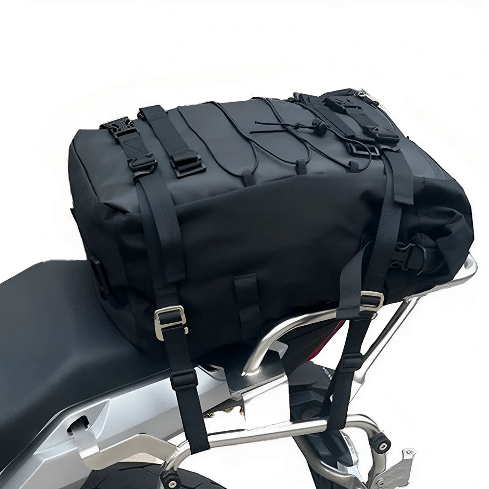 Motorbike Motorcycle Luggage Pack Multi-Function Waterproof Motocross Rear Seat Bag 10L 20L 30L Outdoor Riding Backpack