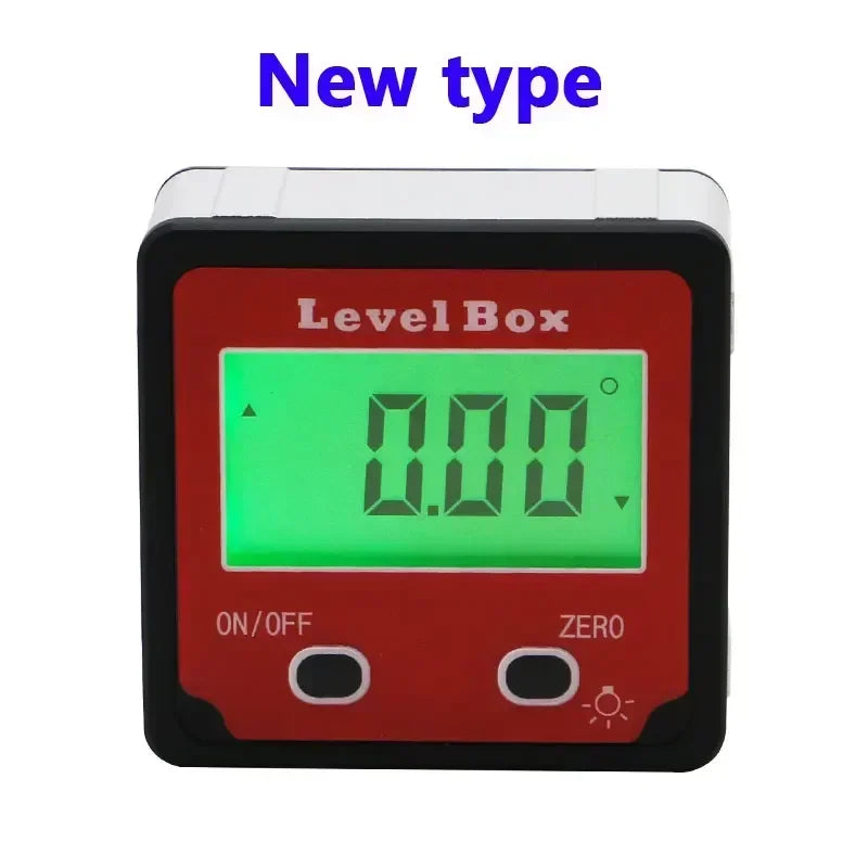 SHANHR Angle Meter Finder Protractor Level Measuring Instruments Level Box Gauge Magnetic Digital Inclinometer
