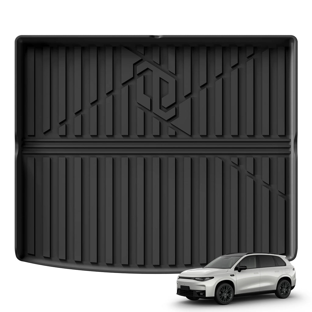 LUCKEASY for Leapmotor C10 2024-2025 Car Floor Mats Cargo Liner Accessories Foot Pad Protective Mat Only Fit Right Rudder
