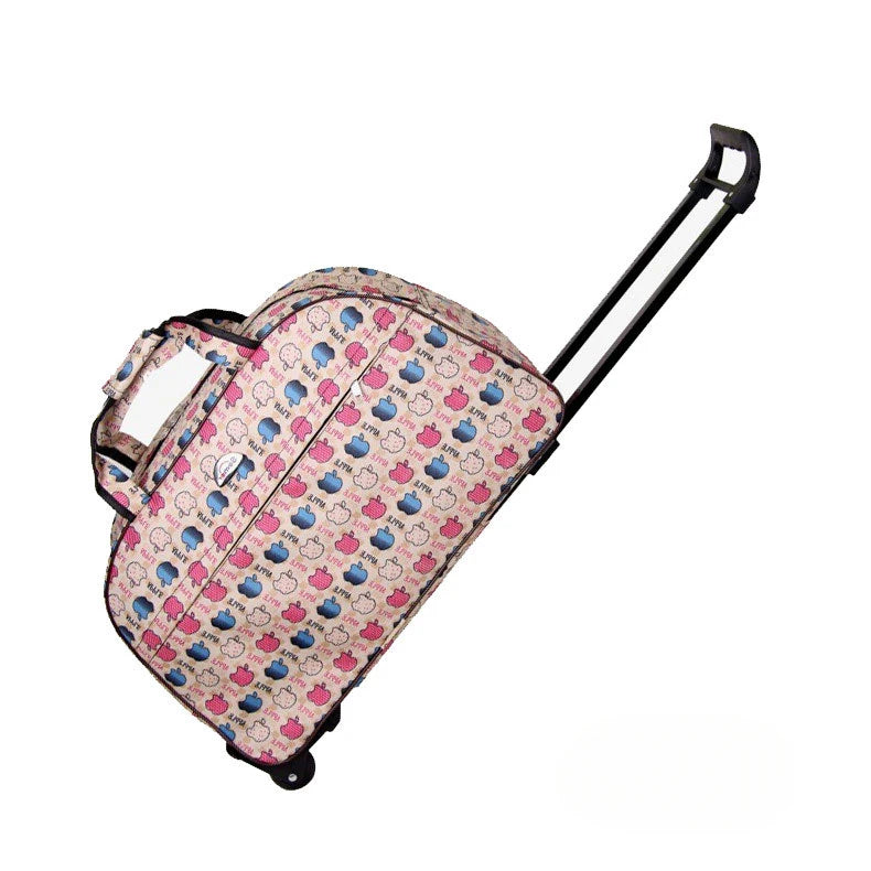 Travel Trolley Bag With Wheels Business Rolling Luggage Wheeled Bag Trolley Suitcase Waterproof Fashion Men Women Travel Bags