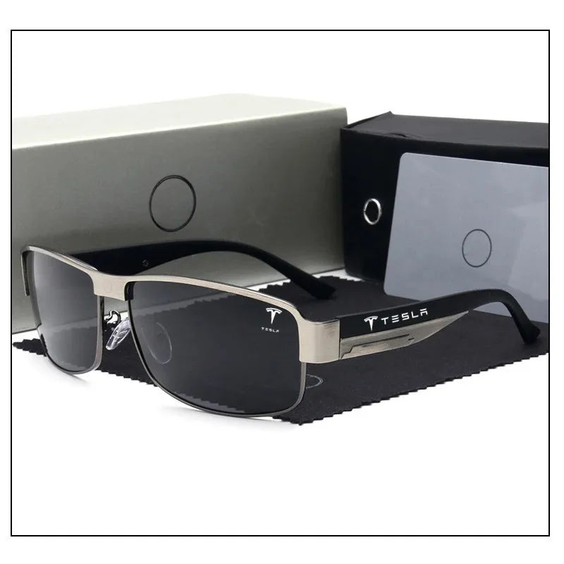 Car Fashion High-End Luxury Sunglasses Men Women Leisurely Goggles For Tesla Cybertruck Roadster Model 3 Model Y Model S Model X