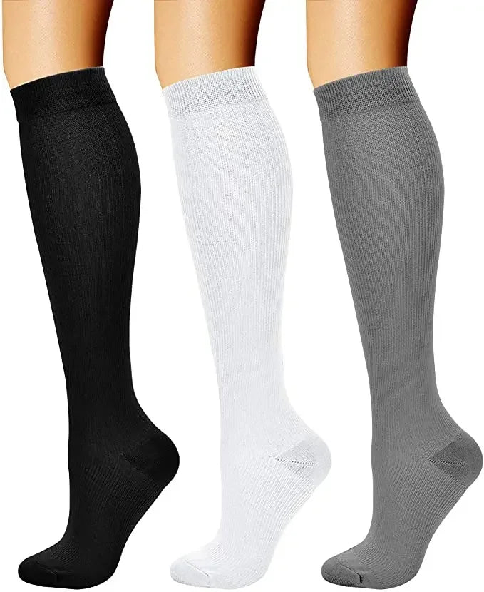 Compression Socks Running Football Sports Medical Nursing Socks for Flight Travel Pregnancy Edema Diabetes Varicose Veins Socks