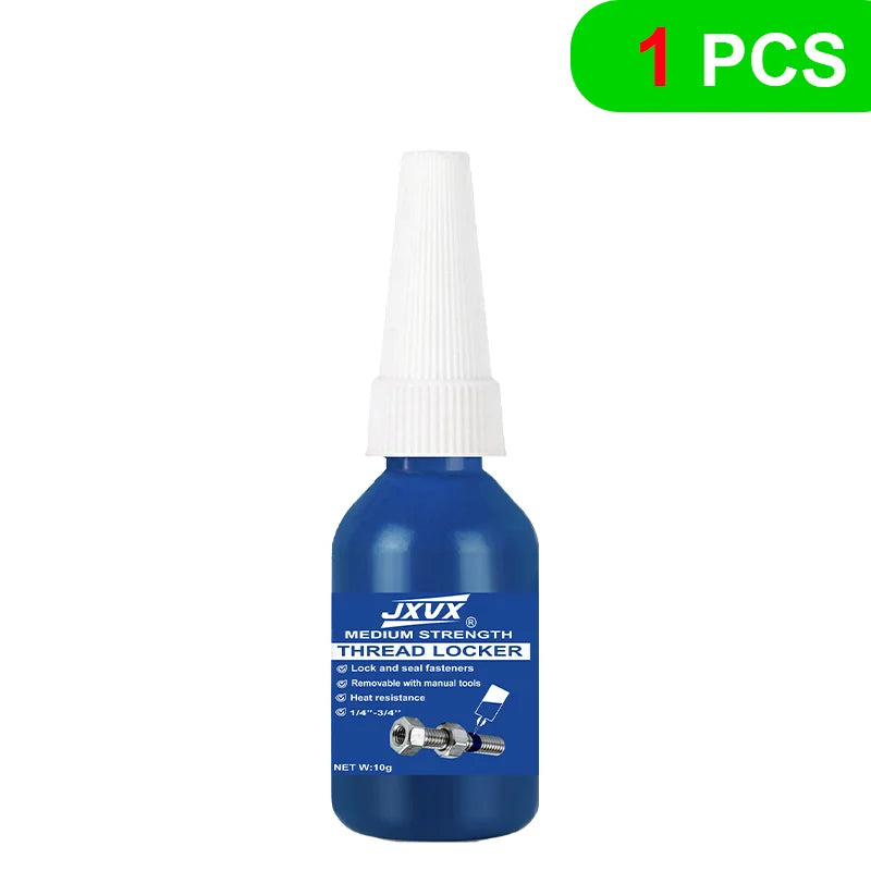 243-271 Super Threadlocker - Medium/High-Strength Anaerobic Adhesive - Anti-loosening, Fastening, Waterproof, and Rust-proof