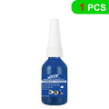 Threadlocker - Medium/High Strength (Blue/Red) Removable/Permanent Anti-Loosening Anaerobic Adhesive - Suitable for Metal Screws