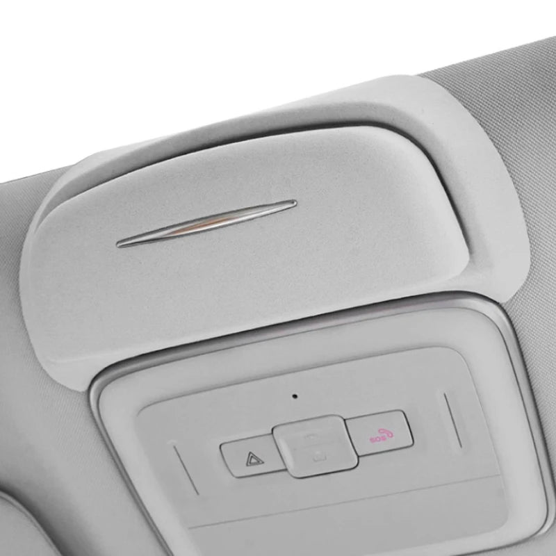 For Geely ZEEKR 7X 2025 2026 Roof-Mounted Sunglasses Clip Holder Suede Sunglasses Storage Box Car Styling Modified Accessories