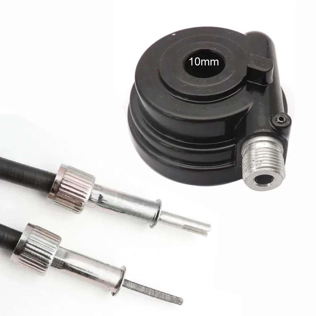 Motorcycle Scooter Speedometer Drive Gear + Cable Line For Gy6 49 50 150 Chinese Scooter 12mm 10mm