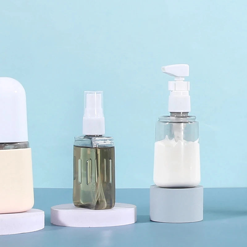Travel Bottles Leakproof | Silicone TSA Toiletry Containers for Shampoo/Lotion - Gym & Outdoor Organizer