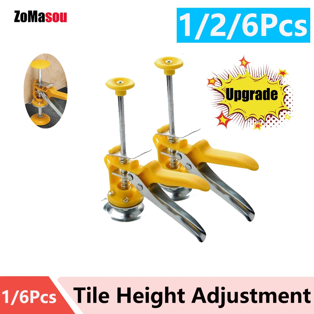 1-6PCS Tile Height Adjustment Regulator Leveler Wall Ceramic Locator Craftsman Hand Pliers Nivelador De Porcelanato Hand Tool