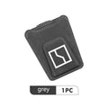Suede Car Logo Sun Visor Glasses Clip Ticket Card Storage Clamp For Zeekr 001 EV 2021-2023 009 X 2021 2022 2023 Krypton