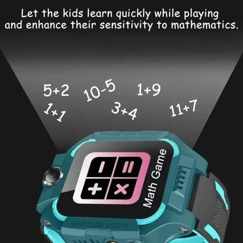 Lenovo electroni Children Camera Smart Watch 5G GPS Location Sim Card Call SOS Waterproof reloj inteligente niños Boy Girl Gift