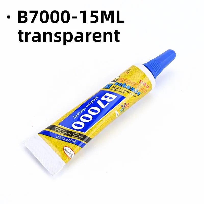 Repairman B7000 Glue, Phone Screen Adhesive for LCD Touch Screen Frame Warping Bracket & Rhinestone Bonding