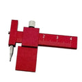 Precision Practical Model Marking Ruler Equidistant Positioning Equidistant Scribing Tool Parallel Auxiliary Parallel LineMarker